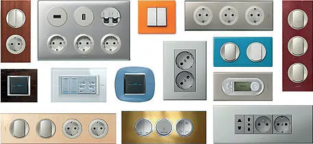 Prises électriques et interrupteurs déco