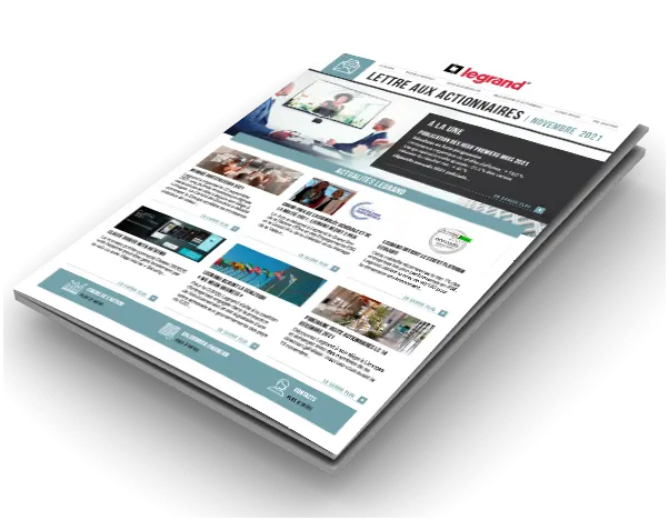 Lettre aux actionnaires Novembre 2021