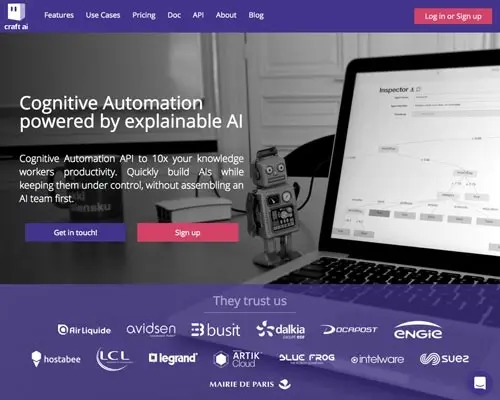 Craft ai - Cognitive Automation powered by explainable AI