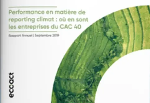 Reporting climat entreprises du CAC 40