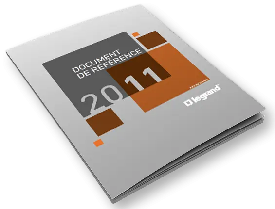 Legrand, Document de référence 2011
