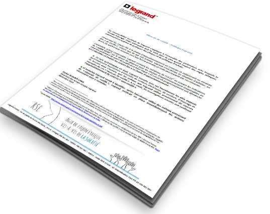 Minerais de conflit : Legrand s’engage